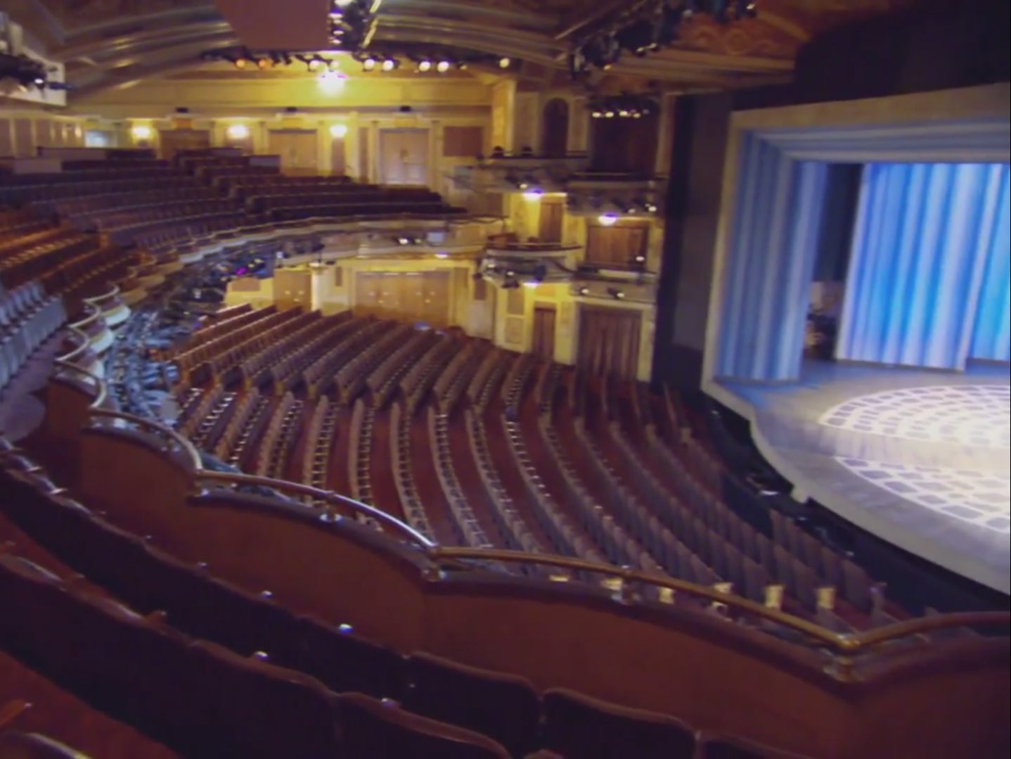 The Winter Garden Theatre in New York City, where the incident occurred