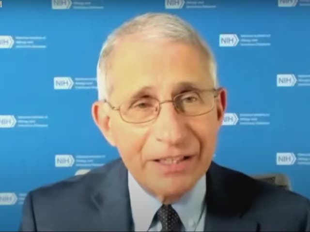Dr Anthony Fauci says the new strain does not appear to pose a significant threat to current vaccine candidates