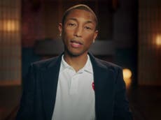 Pharrell Williams highlights need for empathy against injustice