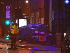 Man charged over Edmonton police station crash