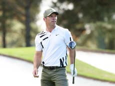 Casey surges into Masters lead as Woods lurks in chasing pack