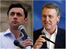 In Georgia, Trump's shadow looms over pair of Senate runoffs