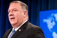 Pompeo heads to Europe, Mideast