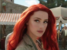 Amber Heard condemns ‘paid campaign’ to remove her from Aquaman sequel