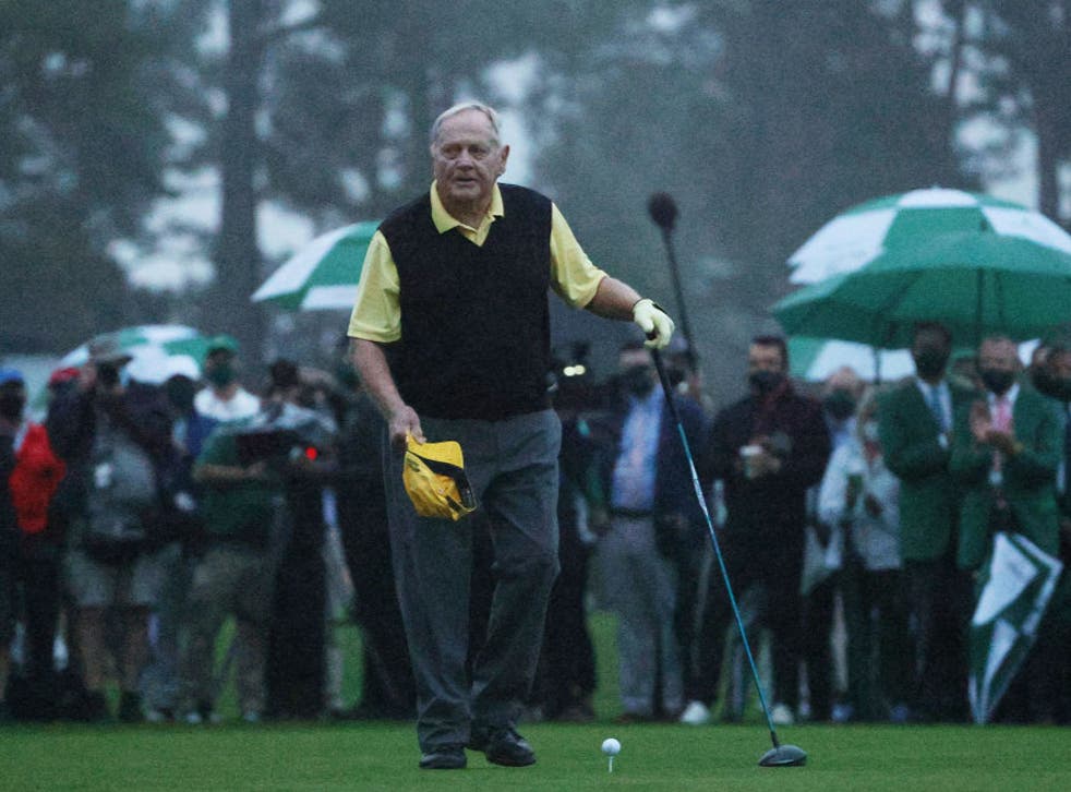 Jack Nicklaus was unhappy with the set-up on day one