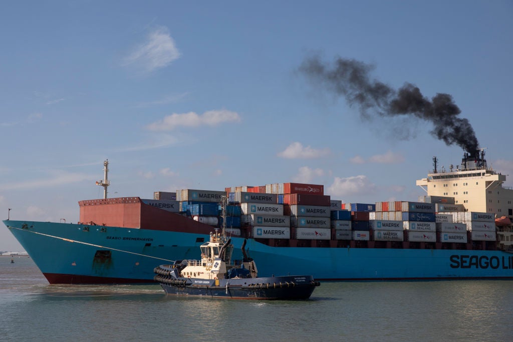 A shortage of labour and strict safety rules are causing a backlog in ports like Felixstowe