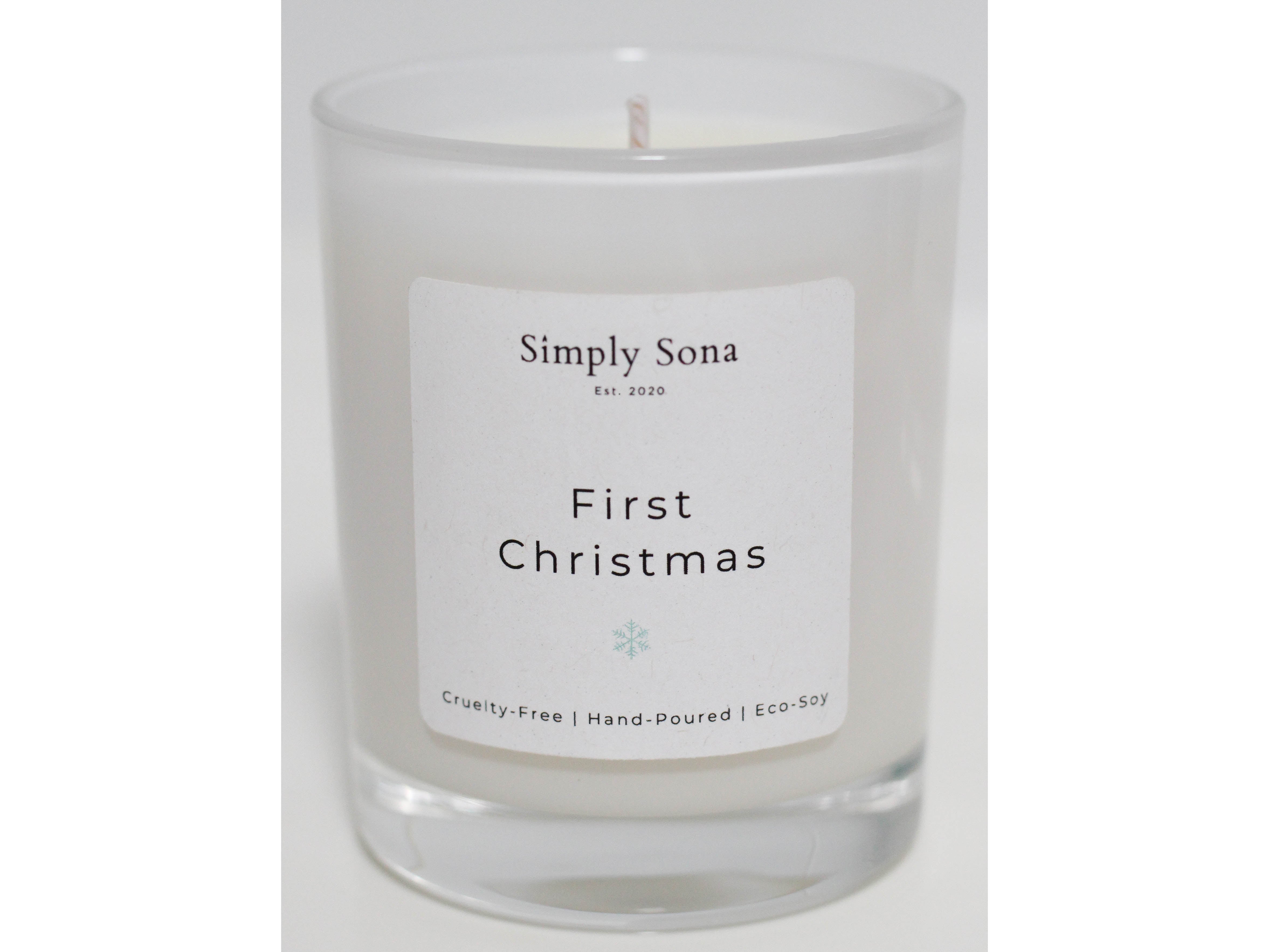 Simply Sona first Christmas candle IndyBest.jpg