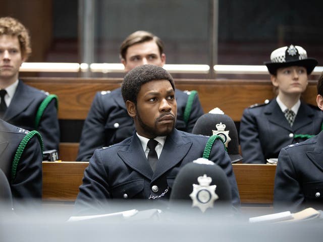 John Boyega in the ‘Red, White and Blue’ episode of ‘Small Axe'