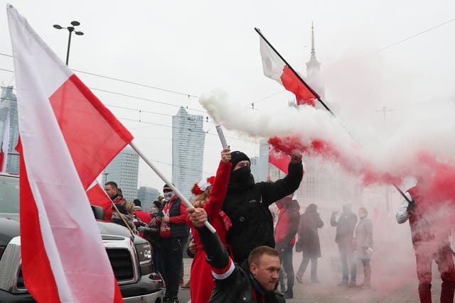 Poland Far Right March