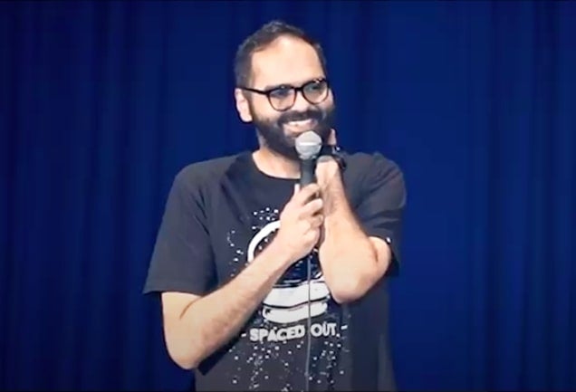 Kunal Kamra has been known for his blunt criticism of the Modi government