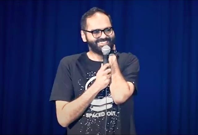 <p>Kunal Kamra has been known for his blunt criticism of the Modi government</p>