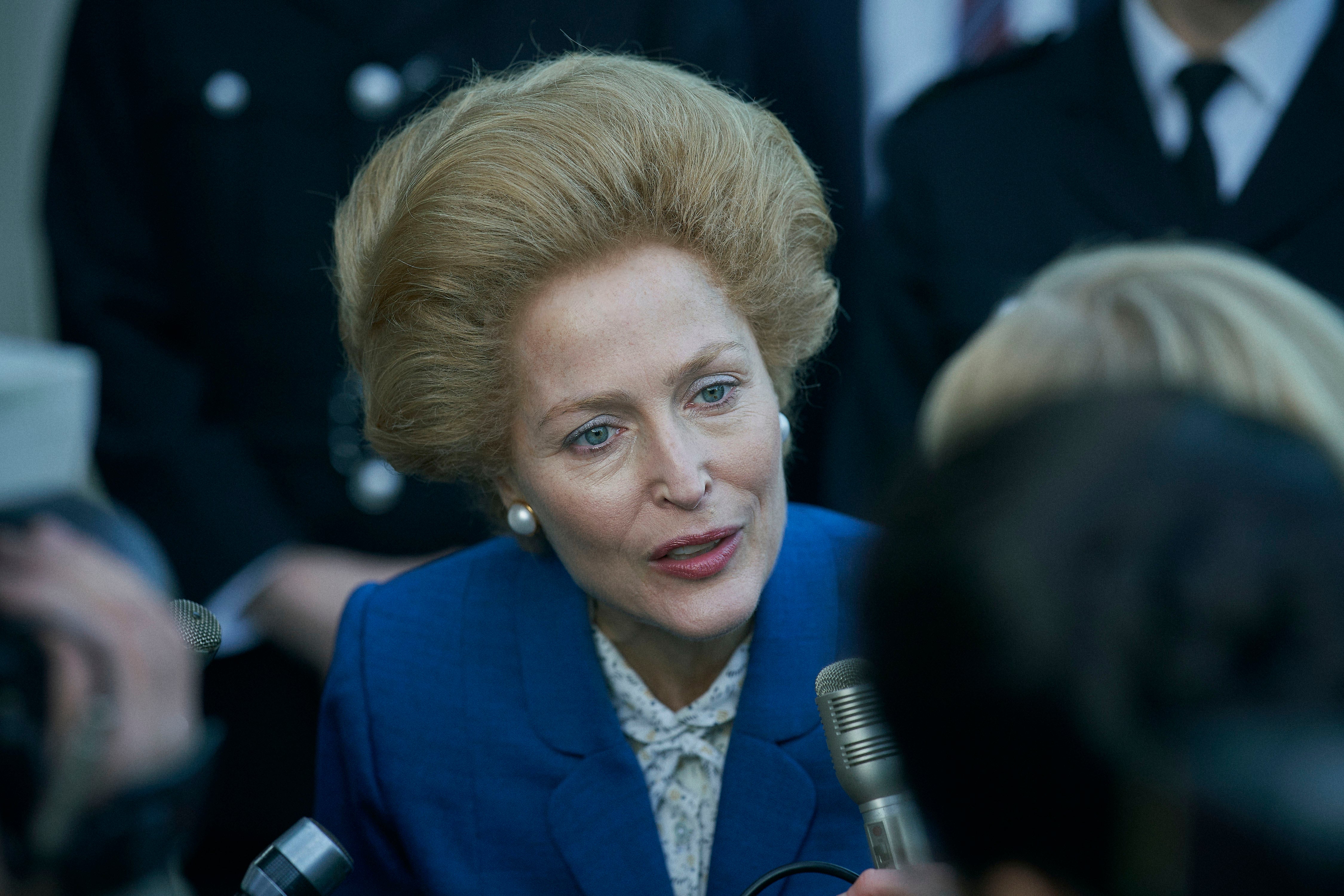 Gillian Anderson brings uncanny ‘Iron Lady’ to ‘The…