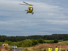 Pilot dies in gyrocopter crash in northern Scotland