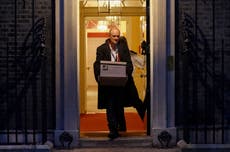 Dominic Cummings ‘leaves Downing Street with immediate effect’