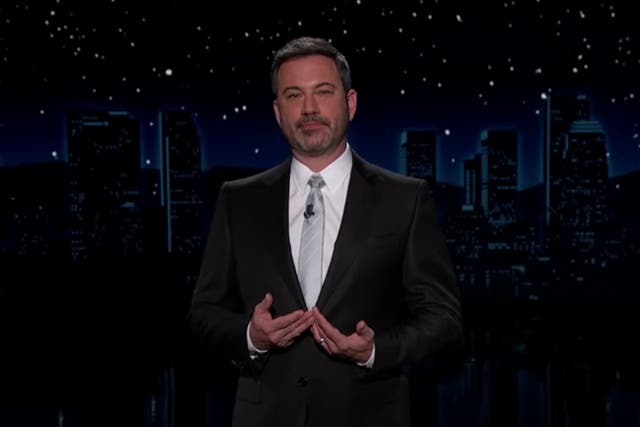 Jimmy Kimmel mocked Trump’s refusal to admit defeat in the 2020 presidential race on his late show
