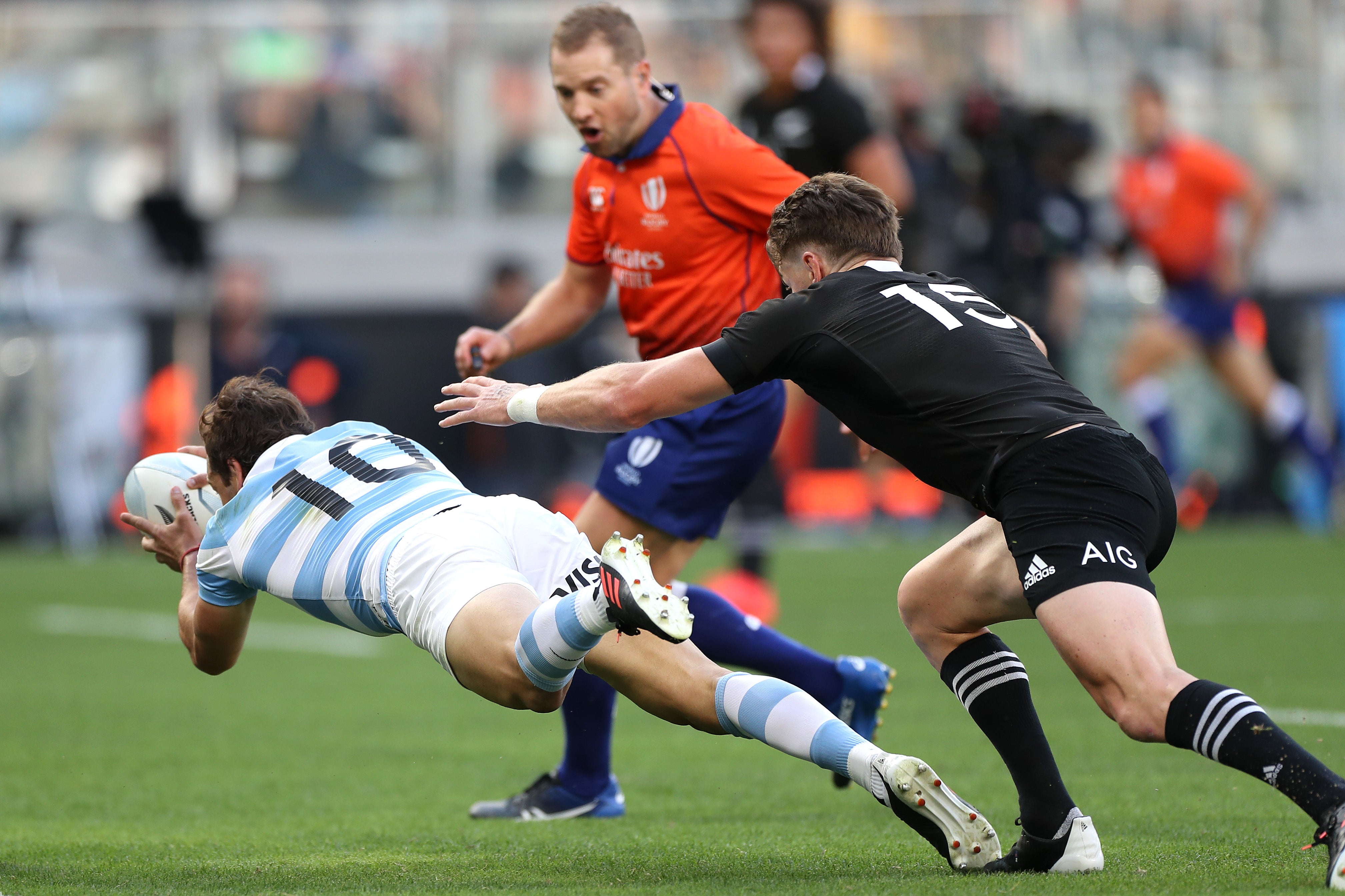 Nicolas Sanchez scored all 25 points for Argentina