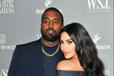 Kim Kardashian shares video crying over hologram of late father