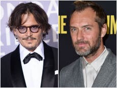 Jude Law calls Johnny Depp’s exit from Fantastic Beasts ‘unusual’