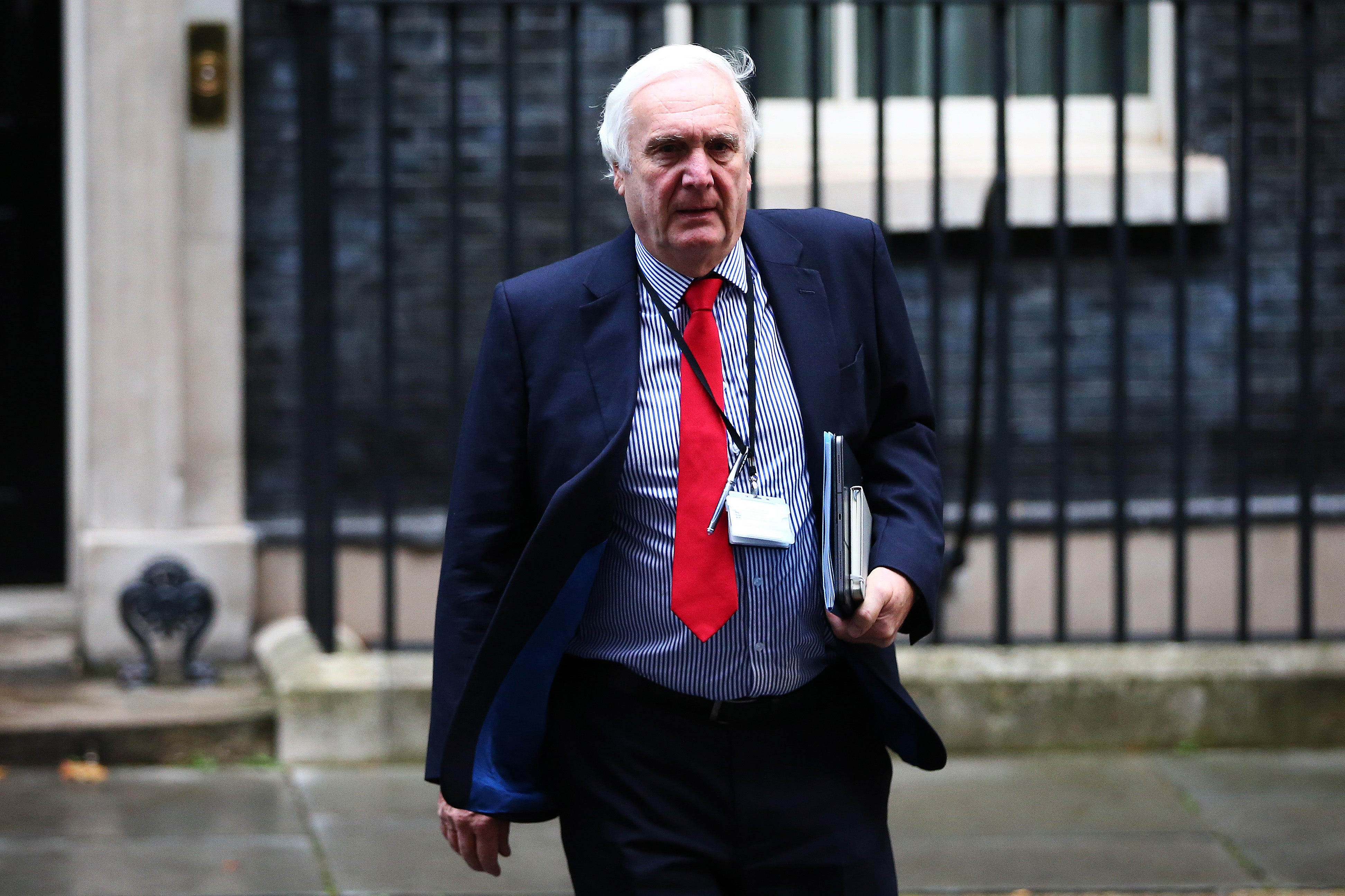 Sir Edward Lister has been announced as interim chief of staff following the Downing Street shake-up