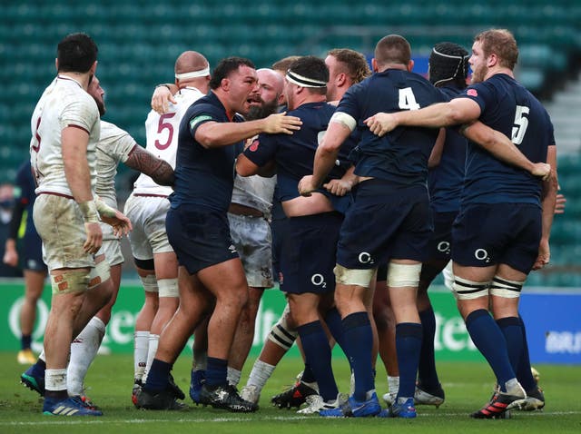 England dominated Georgia at the set-piece in their 40-0 victory