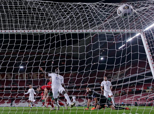 <p>Kanté marcó su segundo gol con la selección de Francia</p>