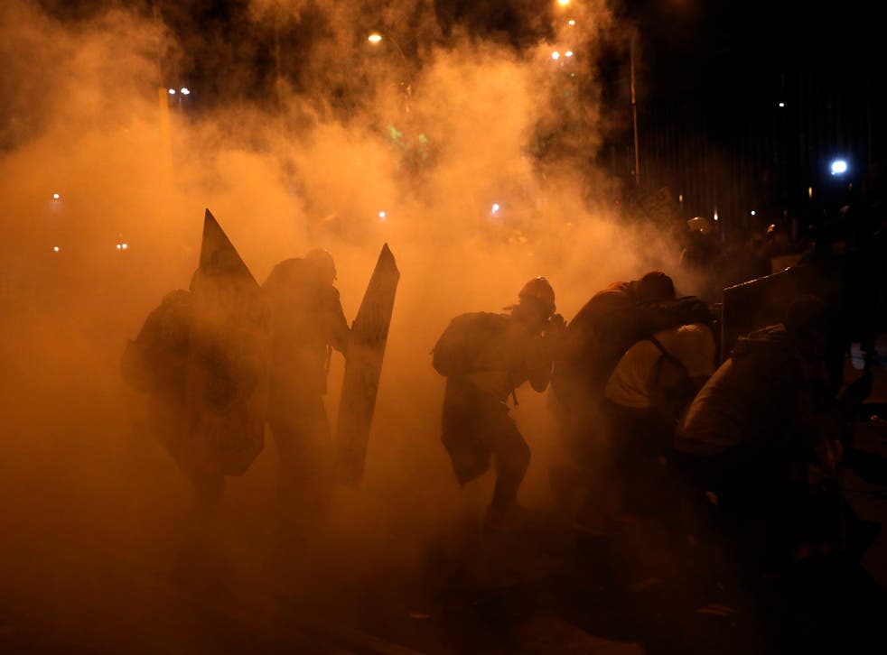 PERU-CRISIS PROTESTA