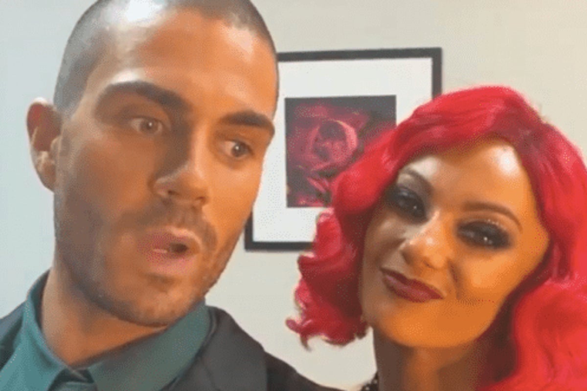 Strictly star max george apologises after dropping huge f-bomb live on air