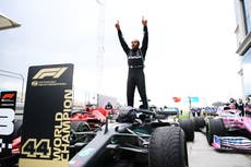 Hamilton wins seventh world title