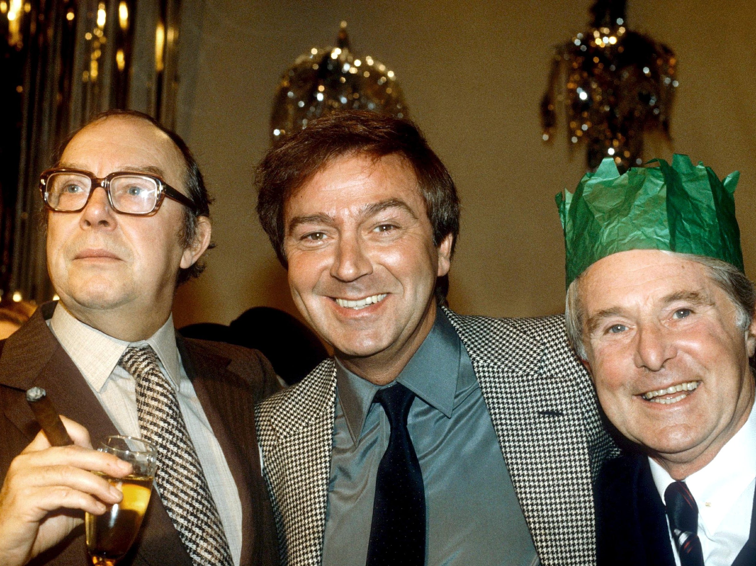 With Morecambe and Wise in 1982
