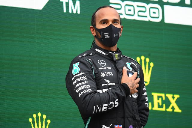 Lewis Hamilton clinched a seventh world championship by winning the Turkish Grand Prix