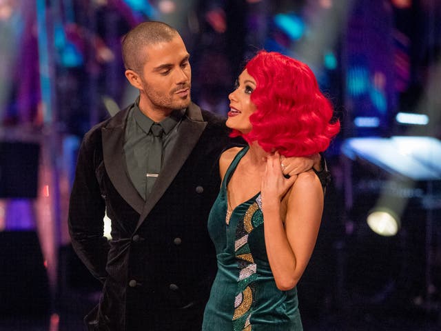 Max George and Dianne Buswell