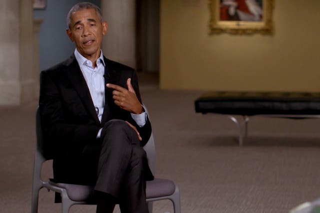 <p>Barack Obama gave his first TV interview since the election on Sunday</p>