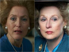 Critics praise Gillian Anderson’s performance as Margaret Thatcher