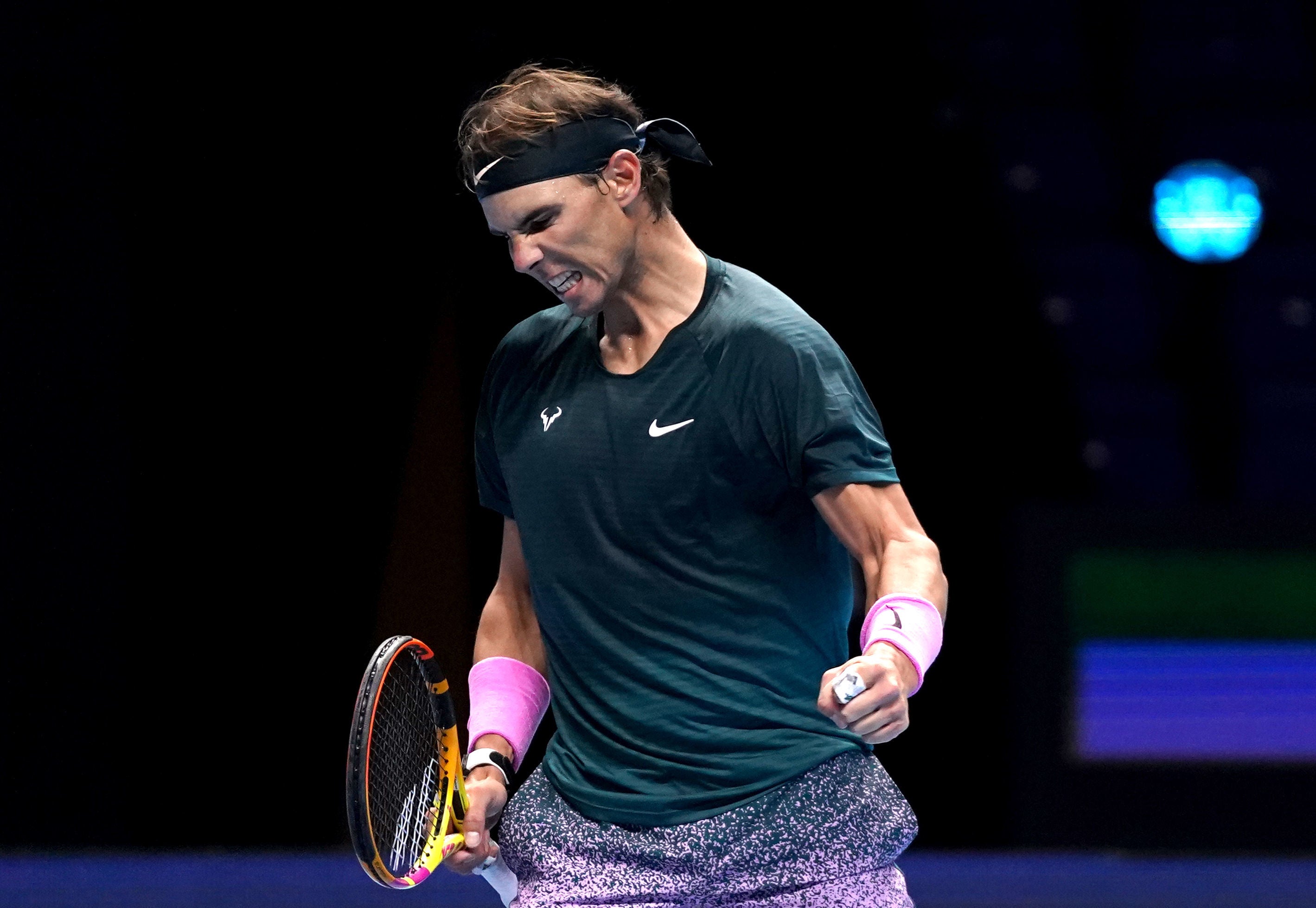 ATP Finals Rafael Nadal off to positive start but players feel absence of fans inside O2 Arena The Independent