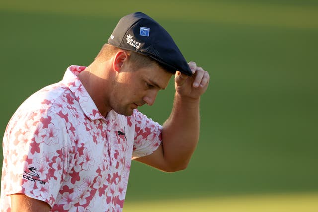Bryson DeChambeau suffered from dizziness during the Masters