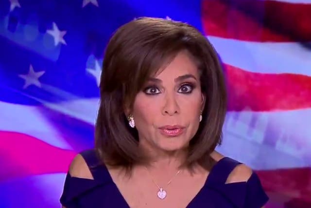 <p>Jeanine Pirro has said the historic devastation of the Covid-19 pandemic ‘could be debated’ </p>