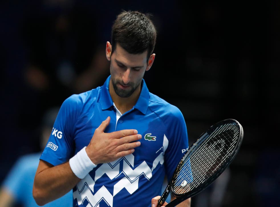 <p>Nole está a un título de la Copa Masters de igualar a Roger Federer por la mayor cantidad</p>