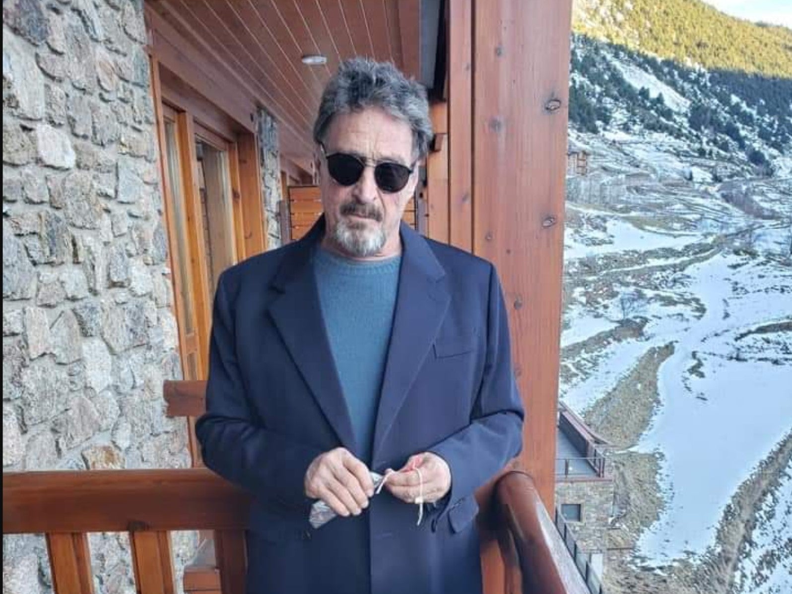 John Mcafee Prison Interview I Plan To Never Return To The Us The Independent