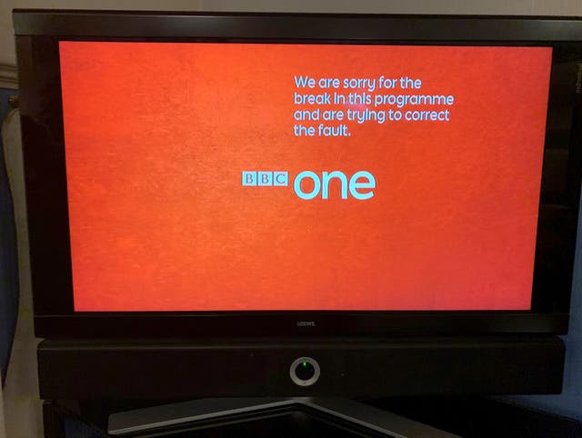 <p>Problemas técnicos en BBC One.</p>