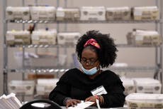 Deadline near for hand tally of presidential race in Georgia
