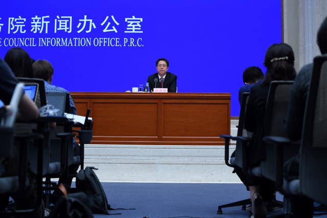 File image: Zhang Xiaoming, executive deputy director of China's Hong Kong and Macao Affairs office