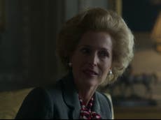 What poem does Margaret Thatcher recite to the Queen in The Crown?