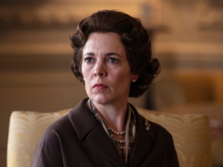 Olivia Colman as Queen Elizabeth II in season four of ‘The Crown’
