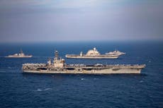 India, U.S, Japan, Australia resume naval exercise