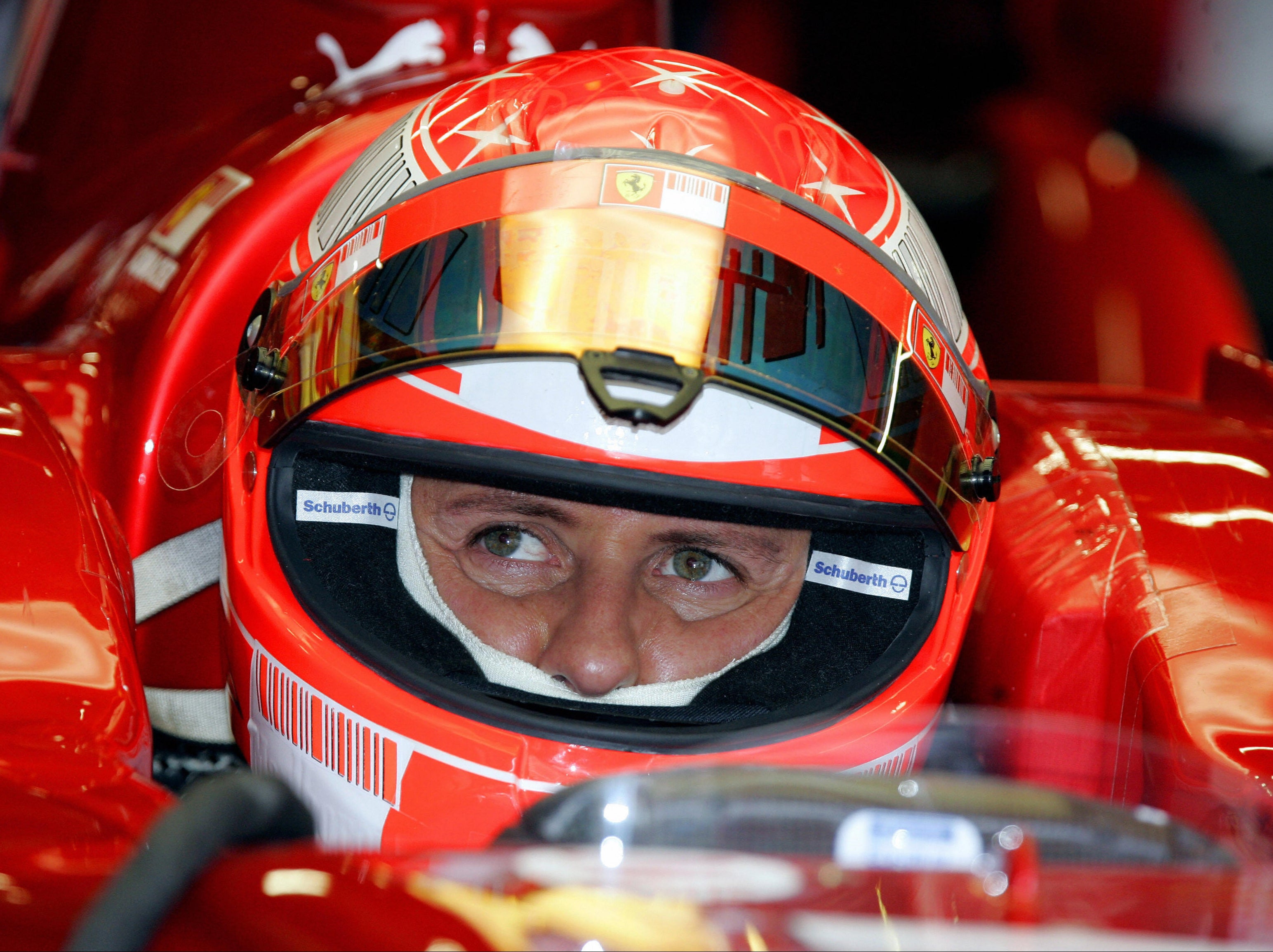 Michael Schumacher pictured in 2007