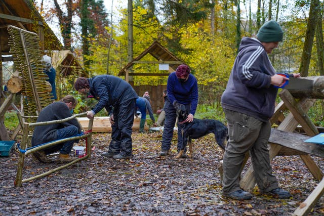 <p>The Cart Shed provides an oasis in the woods for healing</p>