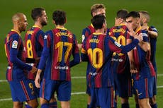 Barcelona ordered to reduce player wage bill by 40 per cent
