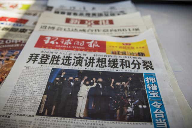 The Global Times, a newspaper owned by the Chinese Communist Party, claims Beijing is preparing for Donald Trump to enact harsh penalties on the country during his final days in office. 