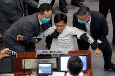3 former pro-democracy lawmakers arrested in Hong Kong