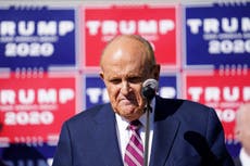 A rusty Giuliani returns to the courtroom on Trump’s behalf